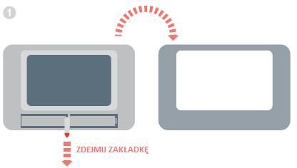 Zasilanie Centralki Centralka jest wyposażona w akumulatorki, które są naładowane umożliwiając konfigurację systemu z podstawki stolikowej lub uchwytu ściennego.