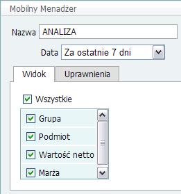 Uwaga: Nazwa raportu nie jest unikalna mogą