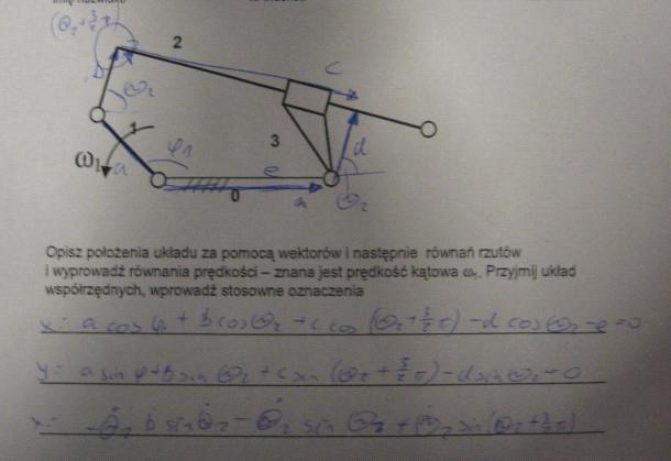 prędkość kątowa ω 1.