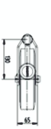 obci¹ statyczne:... 75kg 4,00 400255.001 Dane techniczne Ko³o podporowe TK35 Rozmiar:.