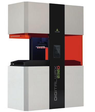 DigitalWax 030D Wysoko Produkcyjny System Wytwarzania Przyrostowego Najważniejsze cechy tego innowacyjnego systemu to wysoka wydajność, duża pojemność i najniższe koszty eksploatacji na rynku.