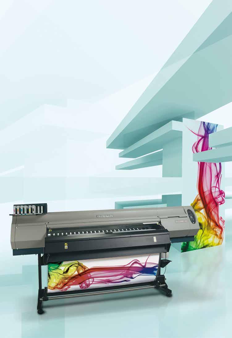 Wielkoformatowa drukarka z szerokim gamutem barwnym. Czy chcesz rozwijać swój biznes w każdym kierunku? Dzięki nowej serii urządzeń Ricoh Pro L4100, możesz właśnie to zrobić.