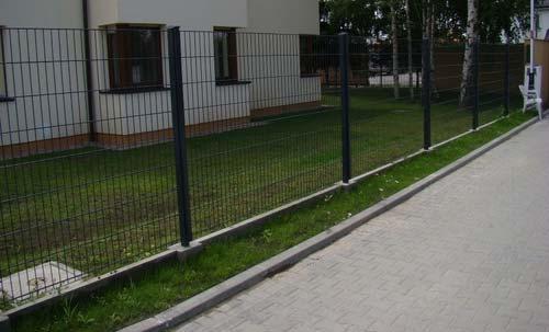 Zdjęcie przykładowego ogrodzenia panelowego 6.2.