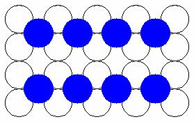 G = 2 0 0 1 (2x1) na fcc(110)