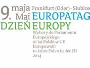 Am 9. Mai 2014 feiern beide Städte den Europatag In wenigen Tagen ist es wieder soweit: Am 9. Mai feiern Frankfurt (Oder) und Słubice zum vierten Mal den Europatag der Europäischen Union.