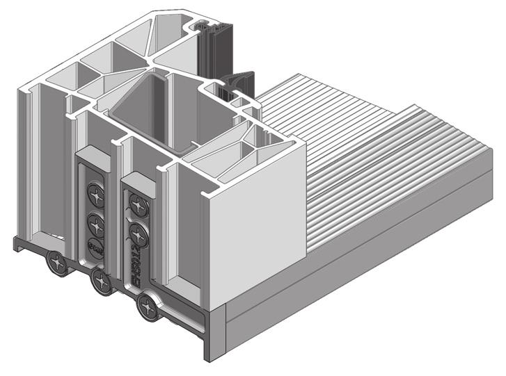 COMBI - technika progowa Kommerling 88+ Łącznik