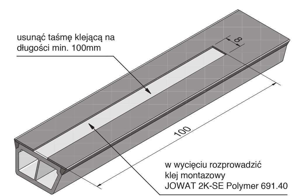 Mocowania stabilizujące - długość szprosów białych powyżej 170cm Mocowania stabilizujące - długość szprosów kolorowych powyżej 60 cm - długość szprosów białych powyżej 170cm - długość szprosów