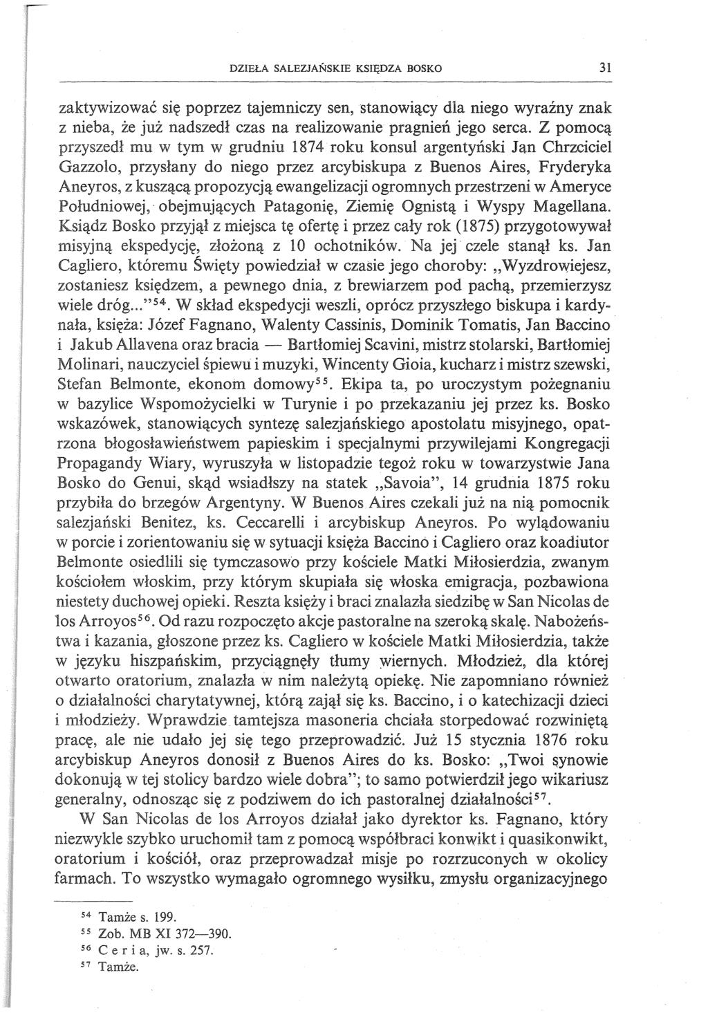 DZIEŁA SALEZJAŃSKIE KSIĘDZA BOSKO 31 lcuu'r".