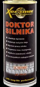 61 DOKTOR SILNIKA Najwyższej jakości dodatek do oleju podnoszący sprawność wszystkich rodzajów silników.