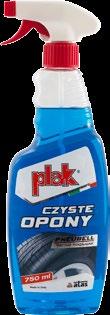VINET Czyste plastiki Dokładnie czyści i odtłuszcza wszelkie elementy wykonane z plastiku, skaju, linoleum, powierzchnie lakierowane i emaliowane. Usuwa nawet najcięższe zabrudzenia i ożywia kolory.