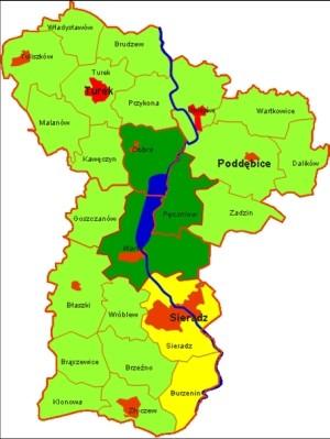 Stowarzyszenie LGD Przymierze Jeziorsko ludność (31 XII 2006) 38.