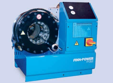 Prasy Finn-Power P32MSN i P32UCN mają takie same cechy sterowania jak prasy zaciskowe serii P20.