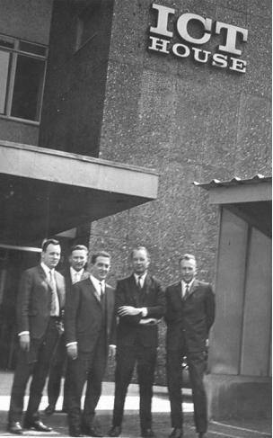 50 Polska delegacja w firmie ICT (nazwę zmieniono nieco później na ICL) 1967 r.