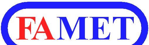 FAMET S.A. (FAMET Process Equipment and Machinery, Inc.) 47-225 Kędzierzyn-Koźle, ul. Szkolna 15a, POLAND tel.(+48 77 ) 4 52 15, fax (+48 77) 4 52 12 www.famet.com.pl Nr zlecenia: 4514766 Nr arch.