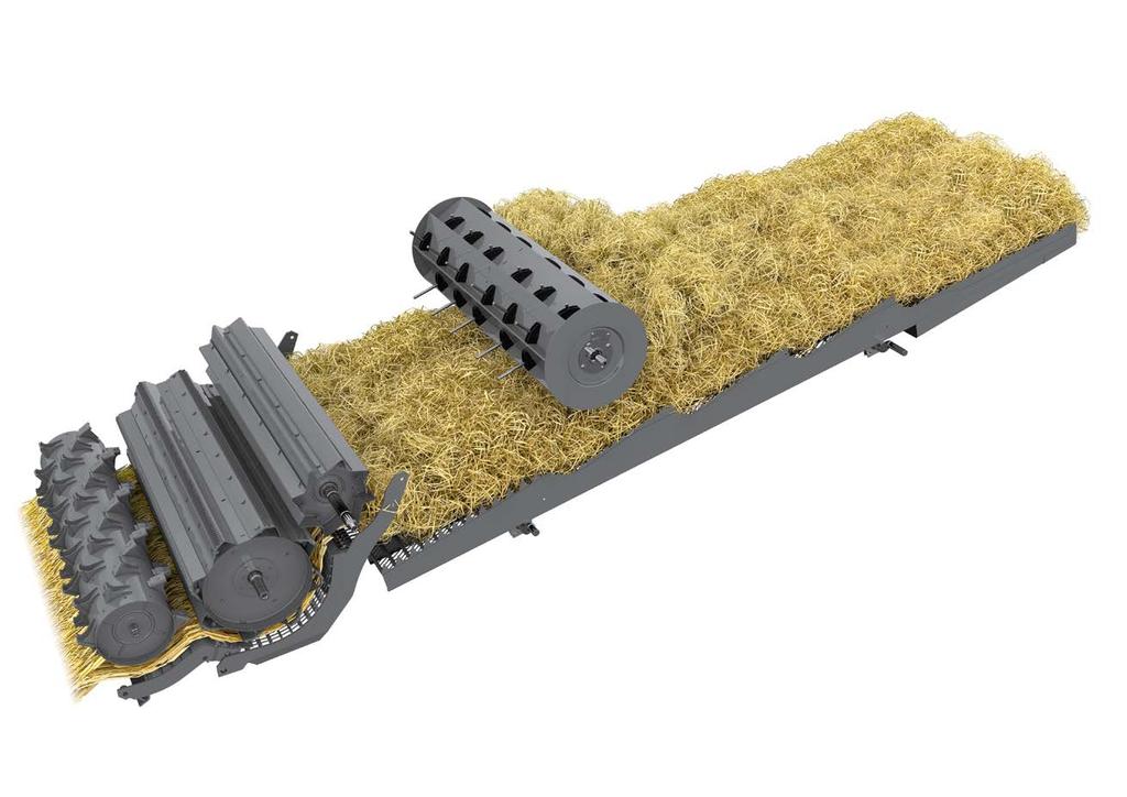 Więcej oddzielania resztek ziarna. Technologia wytrząsaczy MULTIFINGER SEPARATION SYSTEM (MSS) Zwinne palce aż do ostatniego ziarna.