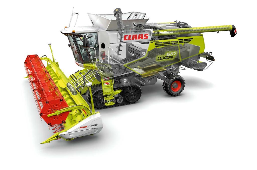 Rzut oka na LEXION 600.