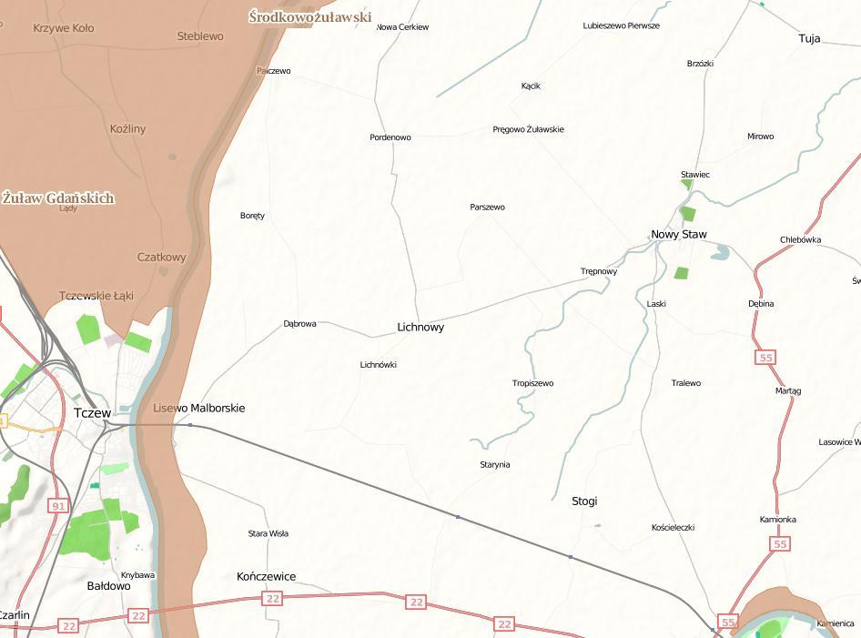 Plan Zrównoważonego Rozwoju Publicznego Transportu Zbiorowego dla Gminy Lichnowy 2.2.4.