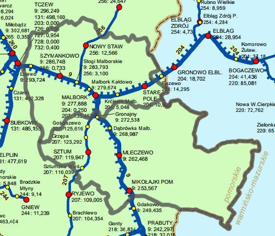 Plan Zrównoważonego Rozwoju Publicznego Transportu Zbiorowego dla Gminy Lichnowy Zebrzydowice i Wiedeń do Rijeki, element VI-go europejskiego korytarza transportowego łączącego Półwysep Skandynawski
