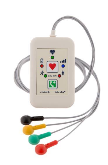 EHO-MINI REHABILITACJA Aparat EHO-MINI Rehabilitacja jest wysokiej klasy wyrobem medycznym przeznaczonym do rejestracji i transmisji bezprzewodowej zapisu EKG z 2 lub 3 kanałów w procesie