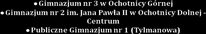 Najniższą wartość EWD zaobserwowano w Publicznym Gimnazjum nr 1 w Tylmanowej znalazła się