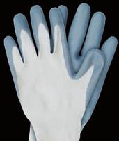 przewiewność i oleje 13 g black nylon liner with ultra thin black nitrile foam coated glove.