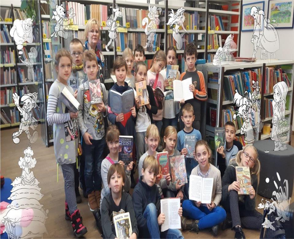 SPOTKANIA W BIBLIOTECE MIEJSKIEJ Spotkania uczniów klas II,III w Bibliotece Miejskiej są spotkaniami kulturalno-czytelniczymi pod hasłem Pory roku w literaturze i sztuce.