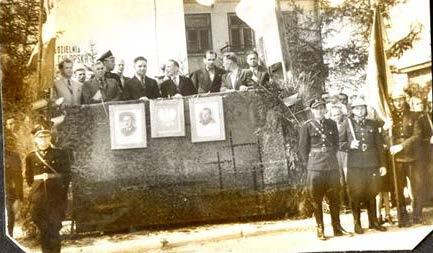 Zdjęcia strażaków OSP Firey Rejowiec przed rokiem 1948 (Własność mgr inż.