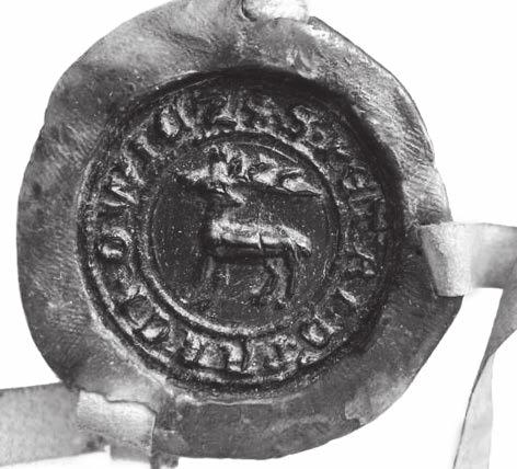 Seal of Mirzan von Parchwitz of 1370; APWr., DmWr, 21 XII 1370 (photo by M. L. Wójcik) information only about the first generation of the Silesian Parchwitzs (until end 1200s).