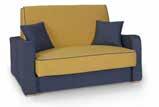 TULI 09 NOWOŚĆ TULI E sofa [Tuli 09] szer. 130/gł. 110/wys. 95 cm, powierzchnia spania 195x113 cm TULI 03 sofa [Tuli E] 2-os. szer. 140/gł. 107/wys.