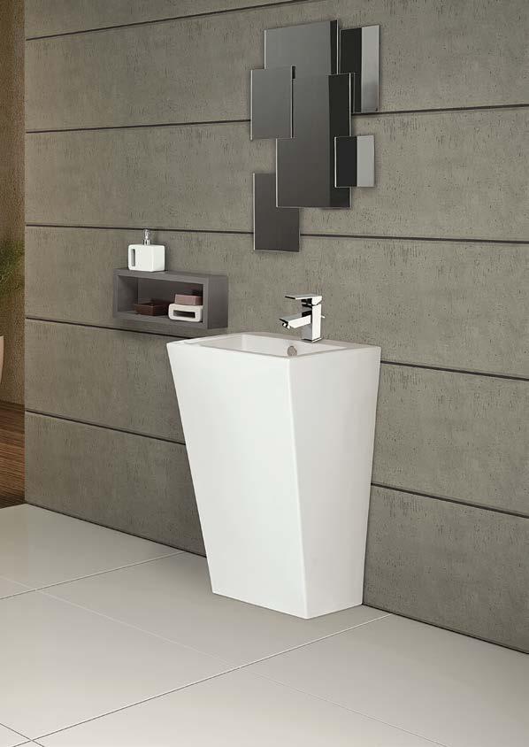 FLR-CHR-5657 Bateria termostatyczna wannowa ścienna Florentine Thermosatic Bath & Shower Mixer, Wall Mounted 20 190±1.0 150 110±1.