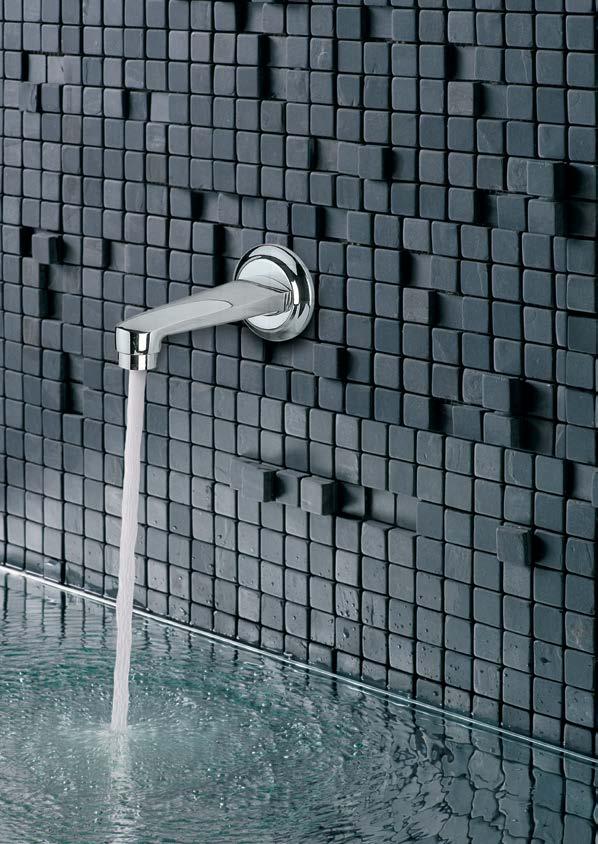 Continental SPJ-CHR-429 Wylewki wannowe 1/2" BSP Ø 83 Wylewka wannowa z rozetą ozdobną Continental Bath Spout with Wall Flange 35 157 Florentine SPJ-CHR-5429 Wylewka wannowa z rozetą ozdobną