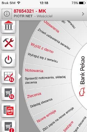 Jednorazowe doładowanie telefonu W menu aplikacji wybierz Usługi Doładowania