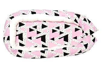 Triangles Collection róż / *pink 80x40 22889 róż /