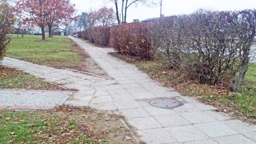 Zakończyła się przebudowa chodnika na ul. Jeleńskiej za 120 tys.