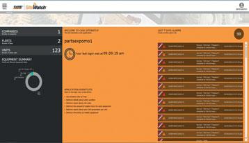 SiteWatch - centralne miejsce do kontrolowania fl oty w zasięgu ręki Sprawdź rzeczywiste użycie swojej floty i zoptymalizuj je Wyeliminuj fikcyjne użycie maszyn - SiteWatch pozwala zarazem zidentyfi