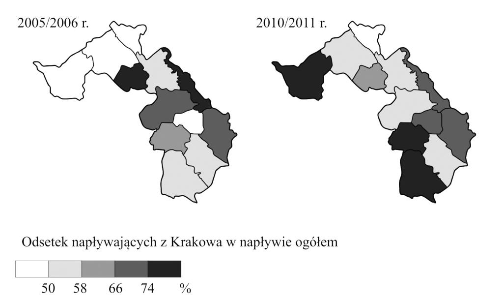 - Piotr Raźniak - i Modlniczka przyciągnęły odpowiednio 50% i 46% nowych mieszkańców spoza Krakowa.