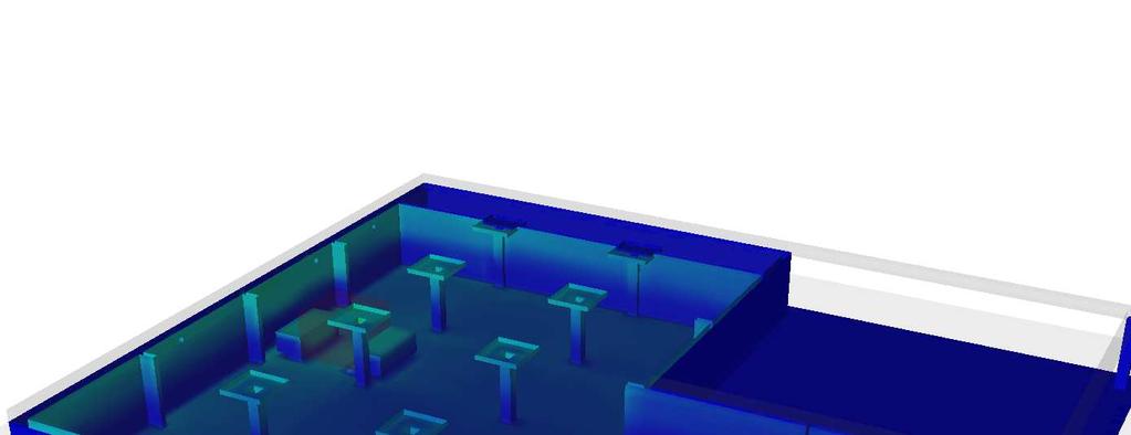 Rysunek 10 przedstawia przyjęty odel 3D, wykonany na podstawie rzutu kondygnaji garażu przedstawionej na rys. 2. Rys 10.