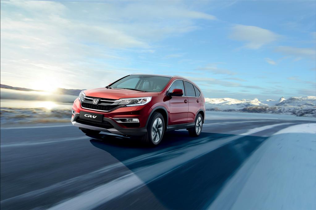 TWOJA HONDA CR-V Na zdjęciu: Honda CR-V 1,6 i-dtec Executive w kolorze
