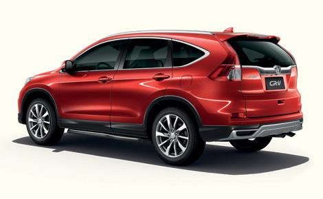 PAKIET AERO Zestaw Aero nadaje Hondzie CR-V wyszukanego i muskularnego wyglądu.