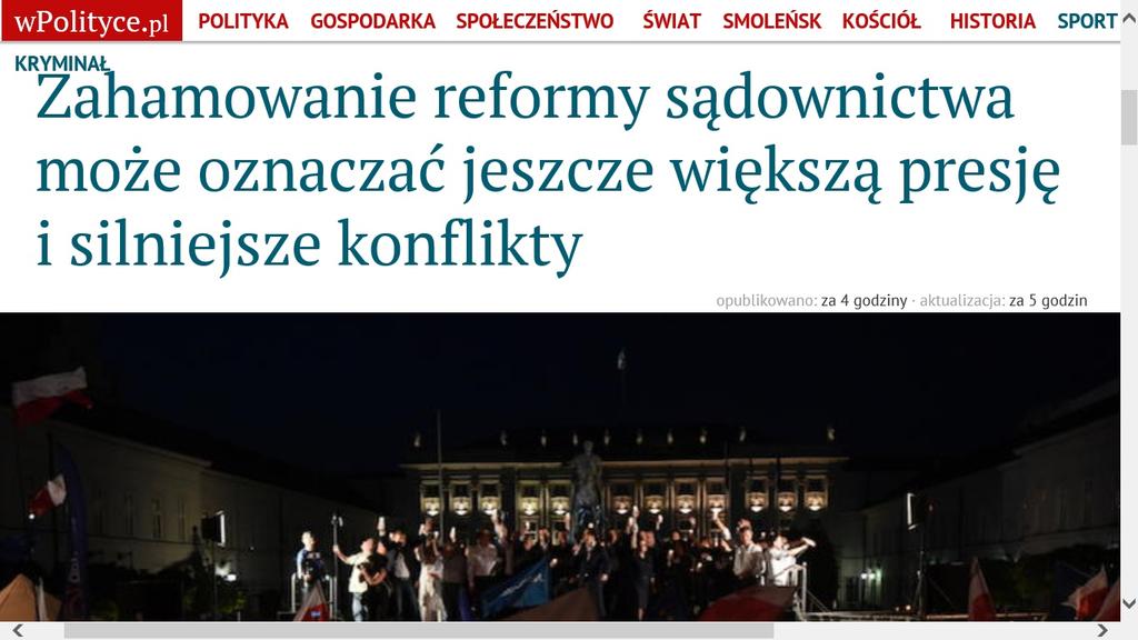 wyborów, i to właśnie sędziowie Sądu Najwyższego zatwierdzają wynik wyborów. Wybór Sejmu (ciała ustawodawczego), i rządu (ciała wykonawczego), jest całkowicie podporządkowany władzy sądowniczej.