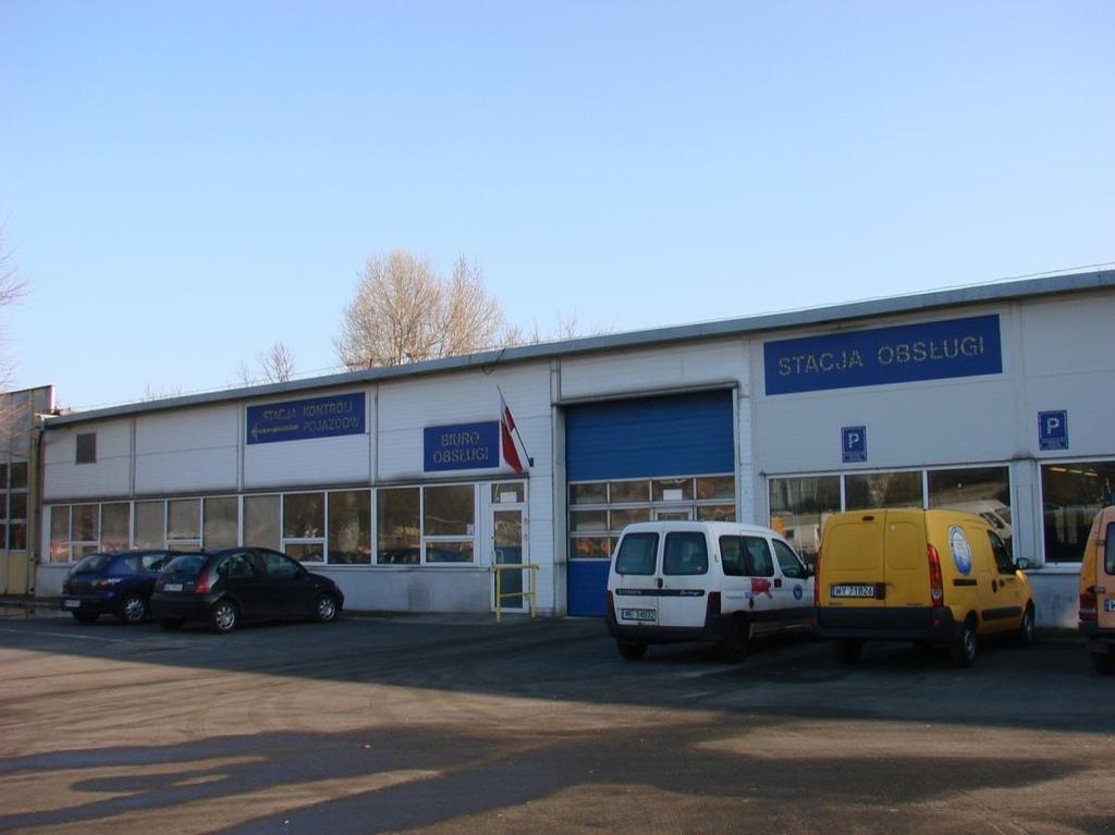 Opis przedmiotu najmu: pomieszczenie biurowe o powierzchni użytkowej 9,22 m 2, usytuowane w budynku stacji kontroli pojazdów,
