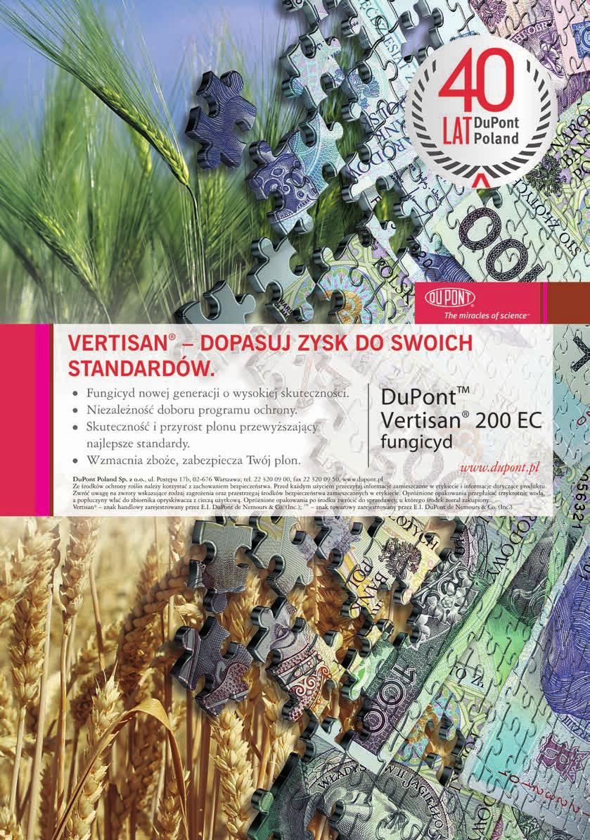 ochronie zbóż przed chorobami grzybowymi. pszenica ozima - brunatna plamistość liści, mączniak prawdziwy, rdza brunatna, septorioza paskowana liści, septorioza plew.