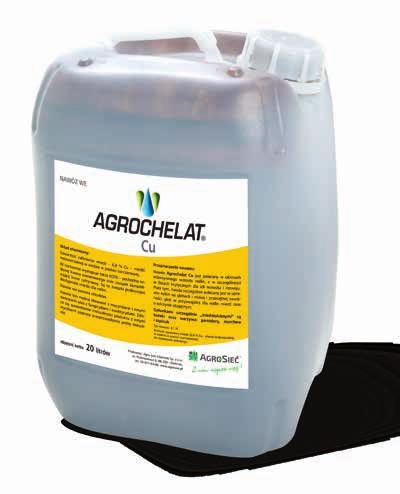 AGROCHELAT Cu NAWOZY DOLISTNE AGROCHELAT Mn NAWOZY DOLISTNE Zawiera 6,0% Cu - miedzi Zalecane zastosowanie: Nawóz w zależności od zasobności gleby i potrzeb nawozowych