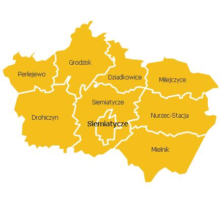 I. Podstawowe informacje A. Dane teleadresowe Emitentem obligacji jest Miasto Siemiatycze, znajdujące się w województwie podlaskim, w powiecie siemiatyckim.