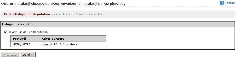Trend Micro Smart Protection Server dla OfficeScan 10.5 Podręcznik Wprowadzenie Wykonaj konfigurację wstępną. Patrz Ustawienia proxy klienta strona 3-40.