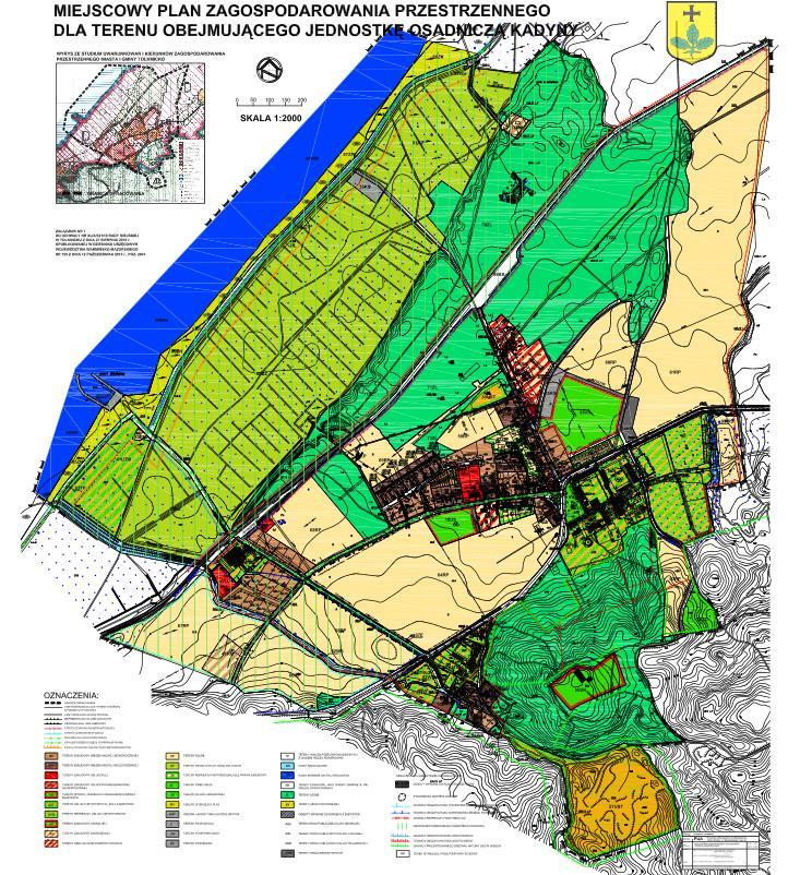 jak i dla miejscowości Kadyny, w których obrębie geodezyjnym zlokalizowana ma zostać planowana bioelektrownia (Uchwała nr XLIX/321/10 z dnia 27 sierpnia 2010 r.