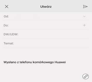 Wiadomości i e-mail 2 Dotknij pozycji Exchange. 3 Wprowadź adres e-mail, nazwę użytkownika i hasło. Dotknij pozycji Dalej.