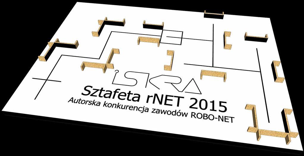 Sztafeta rnet Konkurencja Sztafeta rnet, oferująca nowatorskie podejście do rywalizacji w świecie robotyki, powstała z myślą o zawodach ROBO-NET 2015.