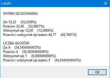 ankietach będą to wpisane możliwości. W szablonie dotyczącym uchwał dodano pole zmienne Dane głosowania dostępne w Dane Dane kontrahenta. Dzięki tym opcjom można na szablonie np.