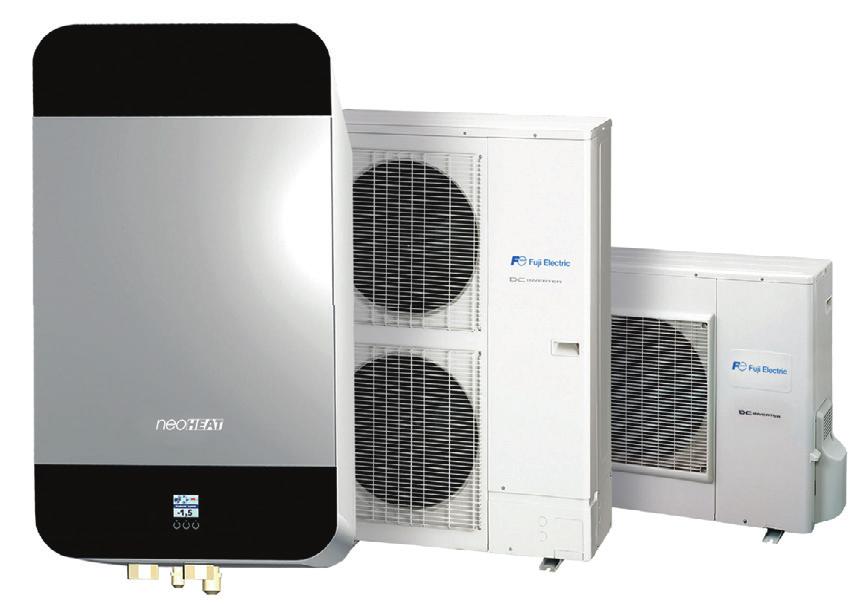 CENNIK POMPY CIEPŁA POWIETRZE-WODA EKO Moc [kw] Klasa efektywności energetycznej Cena netto [PLN] Neoheat 8 E Fuji Electric 8,0 A++ 20 500 Neoheat 11 E Fuji Electric 10,5 A++ 22 900 Neoheat 14 E Fuji